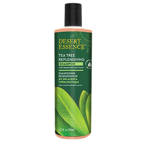 Desert Essence Tea Tree Oil Shampoo - Deep Cleansing, Gluten Free & Non-GMO - 12.7 fl oz