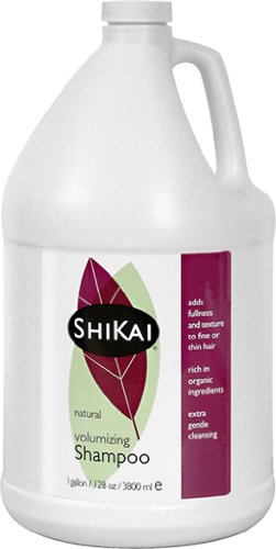 Shikai Volumizing Shampoo - Adds Fullness & Texture, Plant-Based Ingredients - 1 Gallon