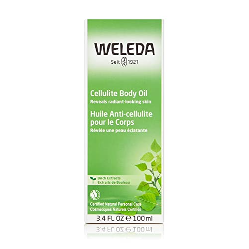 Weleda Body Oil - Smooths Skin, Plant-Rich with Birch & Rosemary, Quick Absorption - 3.4oz