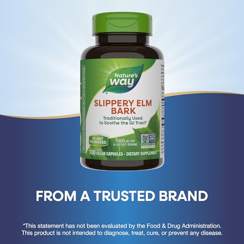 Nature's Way Herbal Supplement - Supports Digestive Health, Vegan, Non-GMO - 100 Capsules