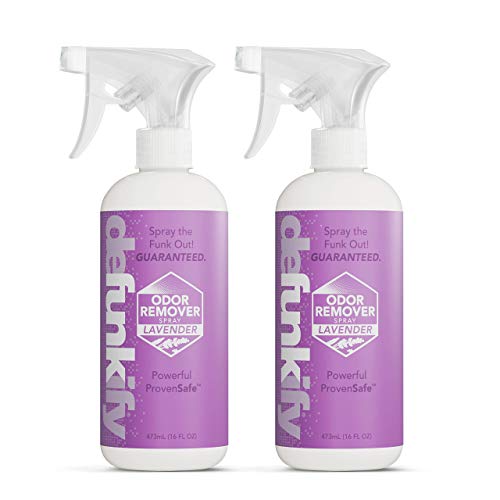 Defunkify Air Freshener Spray - Odor Eliminator with Ionic Silver & Essential Oils - 2-Pack 16oz