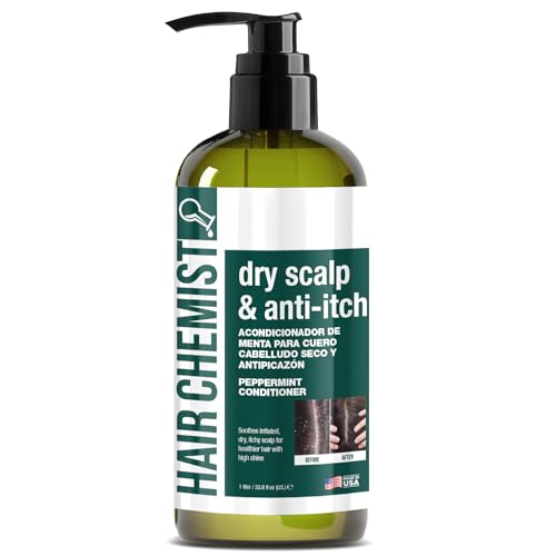 Hair Chemist Conditioner - Hydrating Dry Scalp Relief, Peppermint Essence, 33.8oz - Paraben-Free