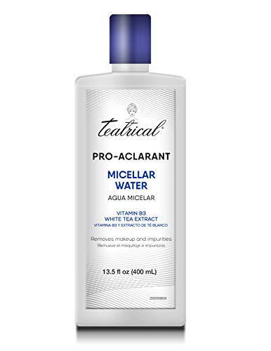 TEATRICAL Pro-Aclarant Micellar Water - Effortless Makeup Removal, Natural Ingredients - 13.5oz