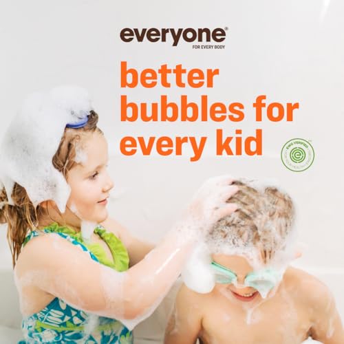 Everyone 3-in-1 Kids Body Wash - EWG Verified, Coconut Cleanser, Orange Squeeze Scent - 32oz