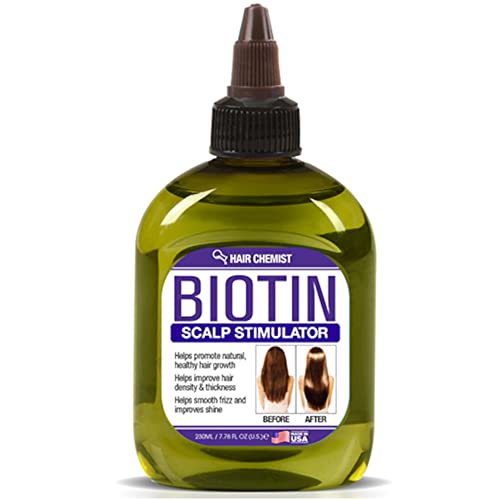 Hair Chemist Biotin Scalp Stimulator - Promotes Hair Growth, Natural Ingredients - 7.1oz