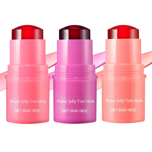 Milk Water Jelly Tint - Hydrating Lip & Cheek Stain with Vegan Collagen - 3 Colors, 5g