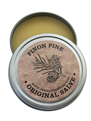 Jenny Joy's Handmade Soap Set - Soothing Pinon Pine Salve for Dry Skin, 2 oz