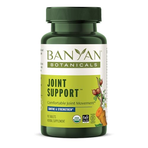 Banyan Botanicals Herbal Joint Supplement - Supports Healthy Movement, Non-GMO, Vegan - 90 Tablets