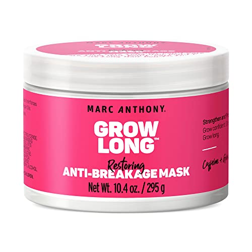 Marc Anthony Hair Mask - Strengthens & Softens, Infused with Caffeine & Ginseng - 10.4oz