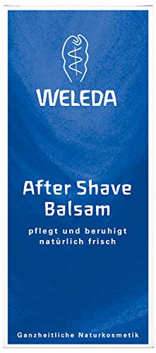 Weleda After Shave Balm - Nourishes & Soothes Razor Burn, Organic Jojoba & Aloe - 3.4oz