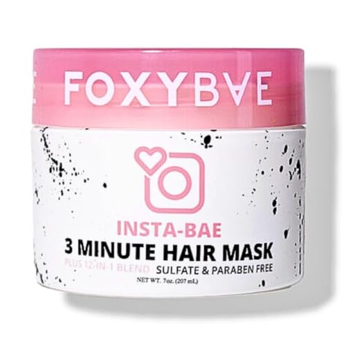 FoxyBae Hair Mask - Deep Conditioner for Damage Repair, Hydration & Growth - 7oz