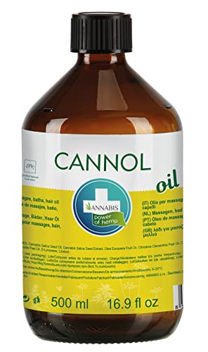 Annabis CANNOL Organic Vegan Hemp Oil Body Care Set - Nourishes Hair, Hydrates Skin - 100% Natural