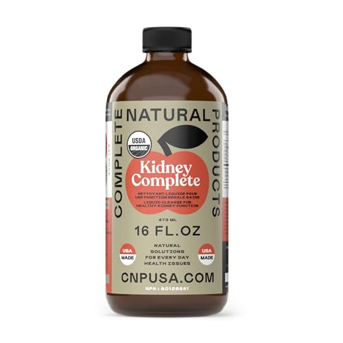 Complete Natural Products Kidney Complete - Supports Kidney Health, Vegan Formula - 16oz