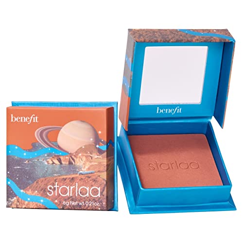 Benefit Starlaa Rosy Bronze Blush - Lightweight, Buildable Color, Cruelty-Free - 0.21oz