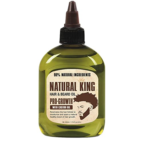 SFC Natural King Beard Oil - Boosts Hair Growth, 99% Natural Ingredients - 7.1 oz