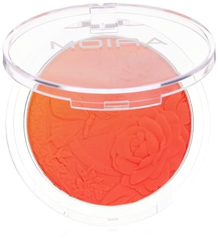 MOIRA BEAUTY Signature Ombre Blush - Brighten Complexion, Vegan, Cruelty-Free - Orange Blossom