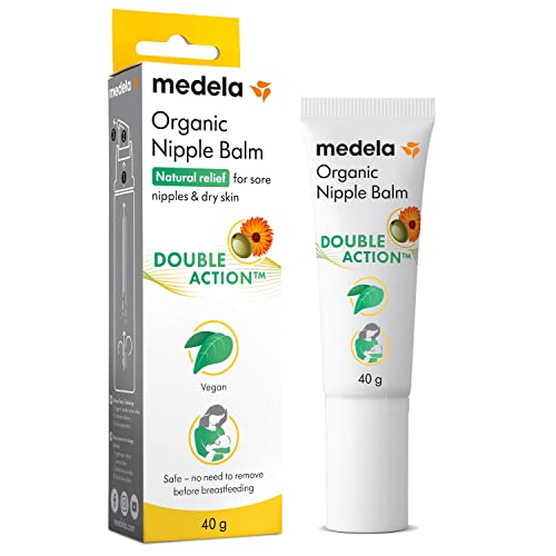 Medela Purelan Organic Nipple Cream - Soothing Relief for Sore Nipples, 100% Natural - 1.34 fl. oz.