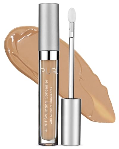 PUR Beauty 4-in-1 Sculpting Concealer - Conceals & Brightens, Hydrating Formula - DN2