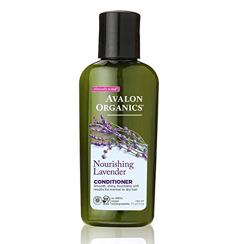 Avalon Organics Lavender Conditioner - Deep Nourishment, Vegan & NSF Certified - 2 oz.