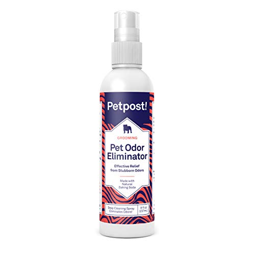 Petpost Pet Odor Eliminator Spray - Naturally Derived Stain & Odor Remover for Pets - 8 oz.