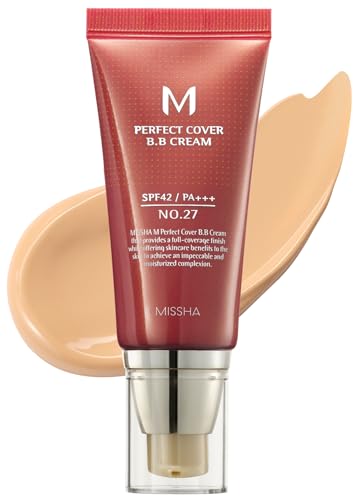 MISSHA M Perfect BB Cream No.25 - Flawless Coverage, Moisturizing with SPF 42 - 1.69 Fl Oz