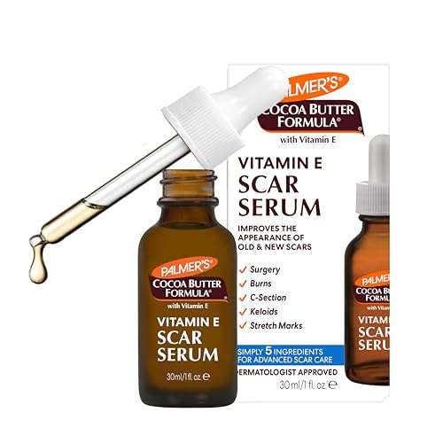 Palmer's Cocoa Butter Scar Serum - Brightens Skin, Vitamin E, Fragrance Free - 1 Fl Oz