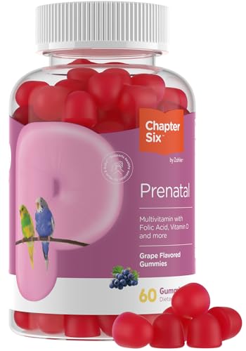 Zahler Women's Prenatal Gummies - Essential Nutrients for Mom & Baby, Vegetarian - 60 Count