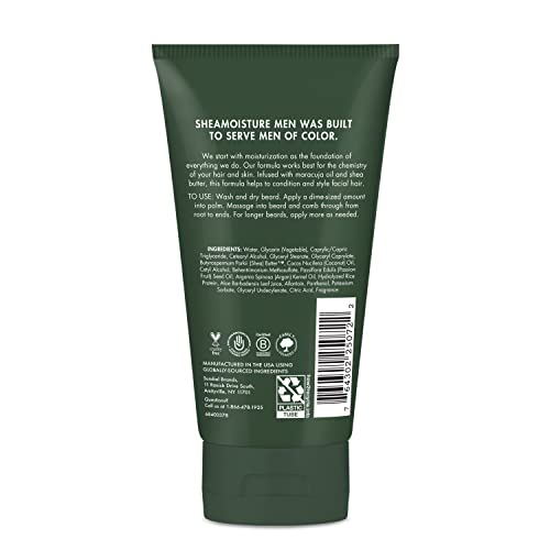 SheaMoisture Beard Conditioner - Softens & Detangles Coarse Hair, Paraben-Free - 4 oz