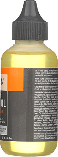 JASON Men's Coarse Hair Beard Oil - Softens Tough Hair, Prevents Irritation - 2 oz.