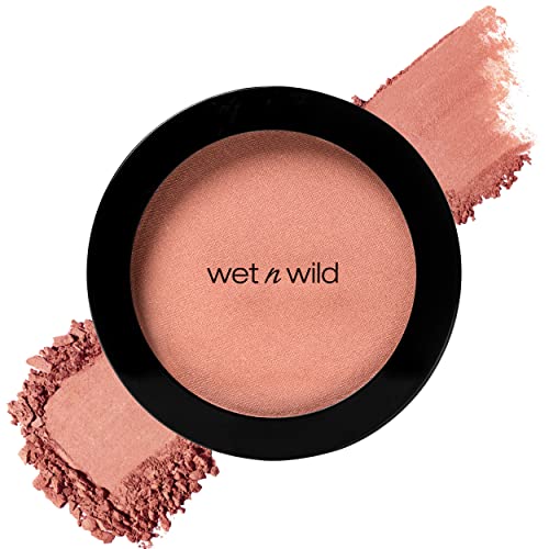 wet n wild Color Icon Blush - Effortless Glow, Jojoba Oil Infusion, Cruelty-Free - Nudist Society