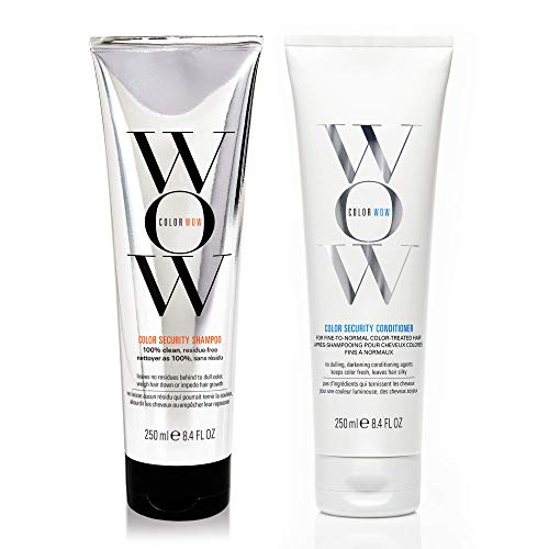 COLOR WOW Shampoo & Conditioner Set - Glossy, Hydrated Hair, Cruelty-Free, Vegan - 2x8.5oz