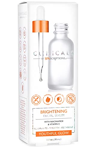 Clinicals Face Serum - Hydrates & Illuminates with Niacinamide & Vitamin C - 1.0oz