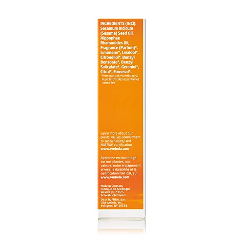 Weleda Body Oil - Intense Hydration, Nourishing Plant Oils - 3.4oz