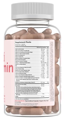 Zahler Multivitamin Beauty - Supports Skin, Hair & Nails, Vegan, Non-GMO - 60 Capsules