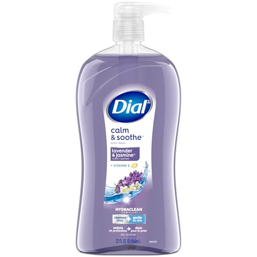 Dial Body Wash - Deeply Cleansing, Lavender & Jasmine Fragrance, Dermatologist Approved - 32oz