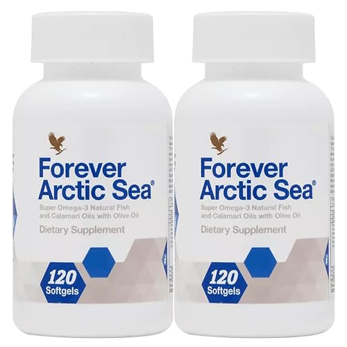 Forever Living Arctic Sea Omega-3 Supplement - Supports Heart, Brain & Eye Health - 240 Softgels