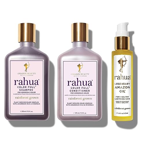 Rahua Hair Care Set - Color Enhancer, Nourishing Amazon Oil, 9.3oz Shampoo & Conditioner