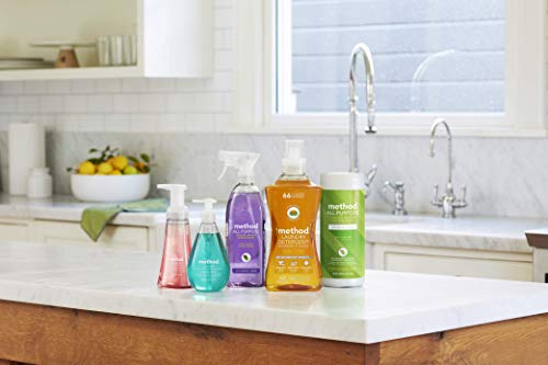 Method Antibacterial All-Purpose Cleaner - Kills 99.9% Germs, Bamboo Scent - 4 Pack, 28 oz Bottles