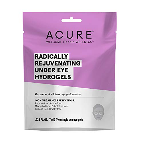 Acure Eye Mask - Deep Hydration, Anti-Aging Support with Cucumber & Silk Tree - 0.236 Fl Oz