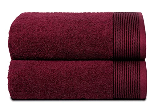 Belizzi Home Bath Towel Set - Ultra Soft & Absorbent, 100% Cotton, Quick Dry - 28x55 inches