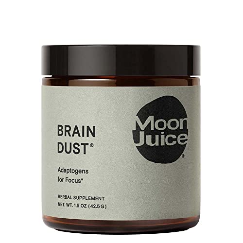 Moon Juice Brain Dust - Enhances Memory & Focus, Vegan, Non-GMO, No Fillers - 3.5oz