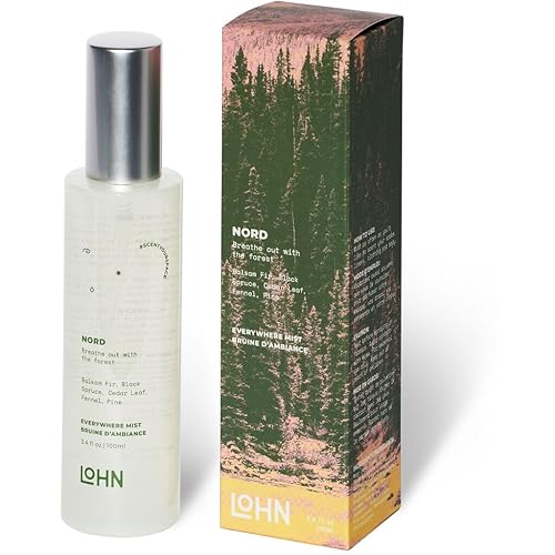 Lohn Nord Everywhere Mist - Woodsy Fragrance, Clean Ingredients, Versatile Use - 3.4oz