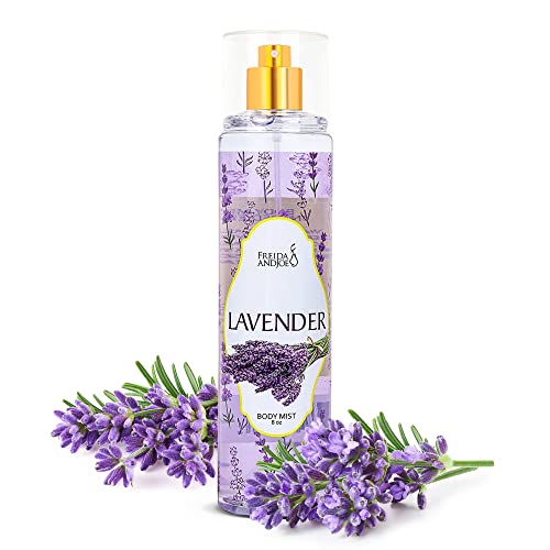 Lavender Luxury Body Mist - Soothing Woodsy Scent, Refreshing Fragrance - 8 oz Fine Mist Spray