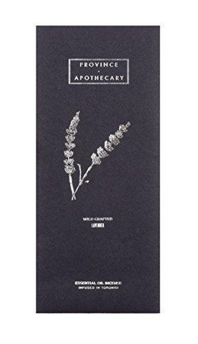 Province Apothecary Lavender Incense - 100% Pure Essential Oils, Non-Toxic - 20 Sticks