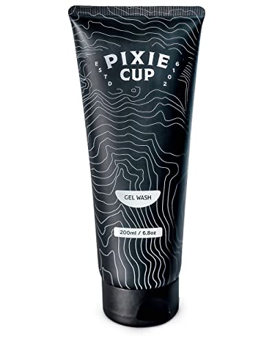 Pixie Cup Menstrual Cup Wash - Organic Gel Cleaner, pH Balanced, 200ml for Gentle Care