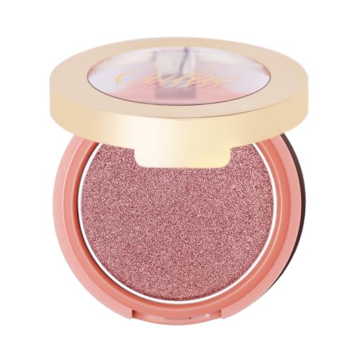 Oulac Shimmer Blush - Luminous Pigmented Finish, Vegan & Cruelty-Free - 4.8g F01 Love Attraction