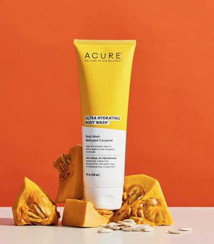 Acure Ultra Hydrating Body Wash - Deep Moisture with Argan & Pumpkin Seed Oils - 8 oz