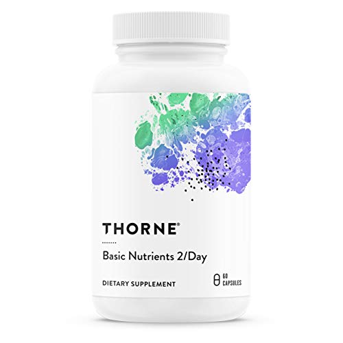 THORNE Multivitamin - Optimal Wellness, Essential Nutrients, Gluten-Free - 60 Capsules