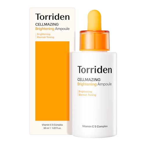 Torriden CELLMAZING Face Serum - Refines Pores, Hydrates with 5D Vitamin C, Vegan - 1.01 fl. oz