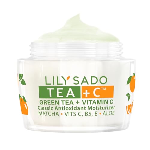 LILY SADO TEA+C™ Green Tea & Vitamin C Moisturizer - Hydrates, Anti-Aging - 3.4oz